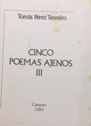 Cinco poemas ajenos
